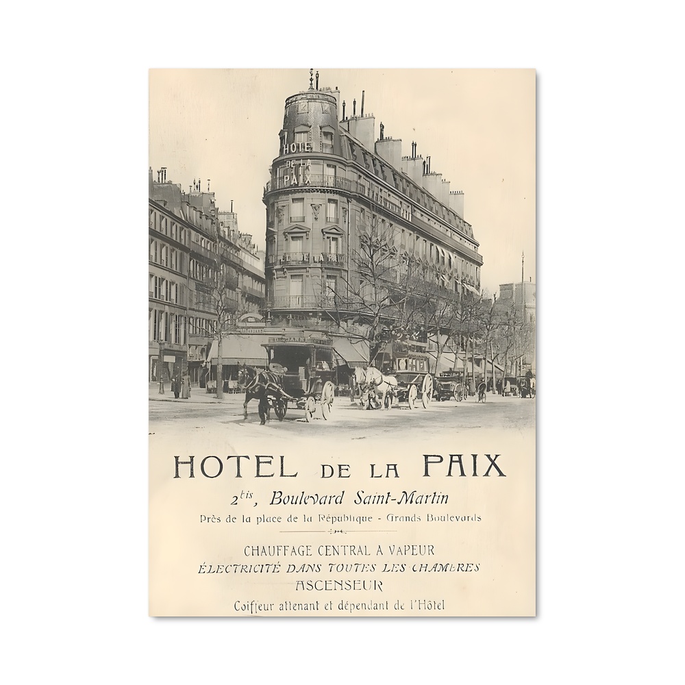 Poster Paris parisienne